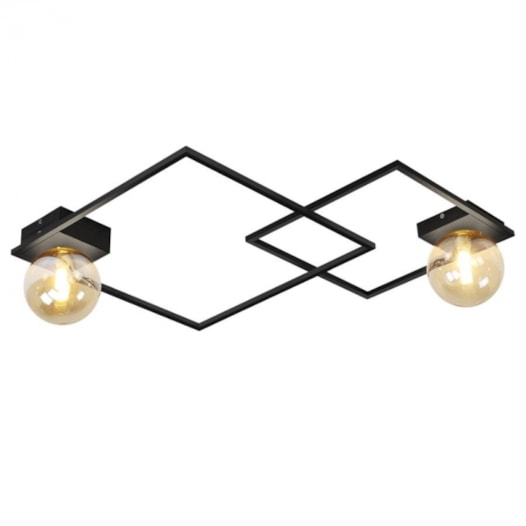 PLAFON DE SOBREPOR ORBIT MONDRI CHAMPANHE E PRETO | STUDIOLUCE PLH1595CHPT PLAFON DE SOBREPOR ORBIT MONDRI CHAMPANHE E PRETO | STUDIOLUCE PLH1595CHPT