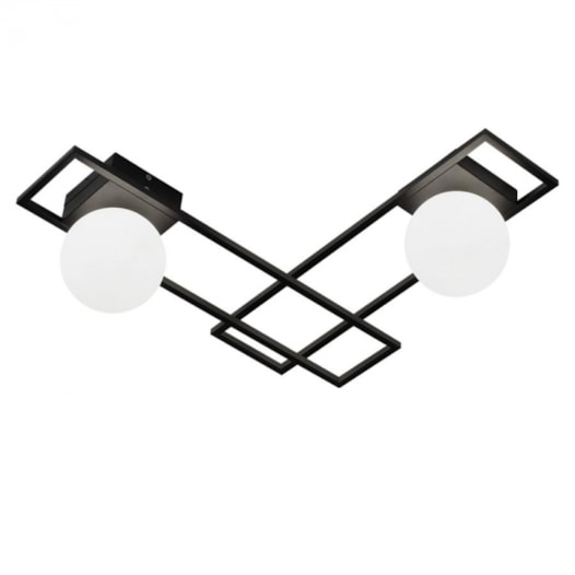 PLAFON DE SOBREPOR ORBIT MONDRI PRETO | STUDIOLUCE PLH1598PT PLAFON DE SOBREPOR ORBIT MONDRI PRETO | STUDIOLUCE PLH1598PT
