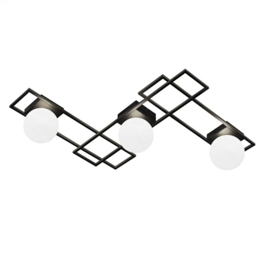 PLAFON DE SOBREPOR ORBIT MONDRI PRETO | STUDIOLUCE PLH1905PT PLAFON DE SOBREPOR ORBIT MONDRI PRETO | STUDIOLUCE PLH1905PT