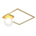 PLAFON DE SOBREPOR ORBIT MONDRI TRANSPARENTE E DOURADO | STUDIOLUCE PLH1593TRDO PLAFON DE SOBREPOR ORBIT MONDRI TRANSPARENTE E DOURADO | STUDIOLUCE PLH1593TRDO