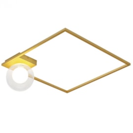 PLAFON DE SOBREPOR ORBIT MONDRI TRANSPARENTE E DOURADO | STUDIOLUCE PLH1594TRDO PLAFON DE SOBREPOR ORBIT MONDRI TRANSPARENTE E DOURADO | STUDIOLUCE PLH1594TRDO