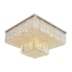 PLAFON DE SOBREPOR QUADRADO Ø80X42CM CRISTAL E METAL CROMADO E TRANSPARENTE | SINDORA DCX00726 PLAFON DE SOBREPOR QUADRADO Ø80X42CM CRISTAL E METAL CROMADO E TRANSPARENTE | SINDORA DCX00726