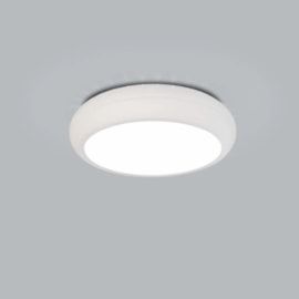 PLAFON DE SOBREPOR RING LUX REDONDO Ø40CM ALUMÍNIO E ACRÍLICO | USINA 4195/40