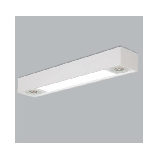 PLAFON DE SOBREPOR TROPICAL 4 T8 120CM 2 PAR20 | USINA 4015/150FPAR PLAFON DE SOBREPOR TROPICAL 4 T8 120CM 2 PAR20 | USINA 4015/150FPAR