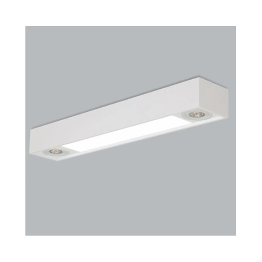 PLAFON DE SOBREPOR TROPICAL 4 T8 60CM 2 AR70 | USINA 4015/90FAR PLAFON DE SOBREPOR TROPICAL 4 T8 60CM 2 AR70 | USINA 4015/90FAR