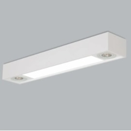 PLAFON DE SOBREPOR TROPICAL 4 T8 60CM 2 AR70 | USINA 4015/90FAR PLAFON DE SOBREPOR TROPICAL 4 T8 60CM 2 AR70 | USINA 4015/90FAR