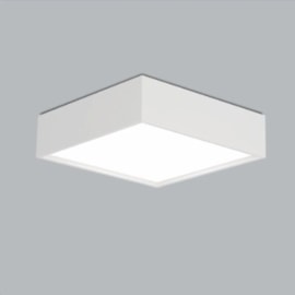 PLAFON DE SOBREPOR TROPICAL QUADRADO 30X30CM ALUMÍNIO E ACRÍLICO | USINA 4000/30 PLAFON DE SOBREPOR TROPICAL QUADRADO 30X30CM ALUMÍNIO E ACRÍLICO | USINA 4000/30