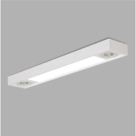 PLAFON DE SOBREPOR TROPICAL RETANGULAR 1 TUBULAR T8 120CM 128X7,5CM ALUMÍNIO E ACRÍLICO | USINA 4705/125F PLAFON DE SOBREPOR TROPICAL RETANGULAR 1 TUBULAR T8 120CM 128X7,5CM ALUMÍNIO E ACRÍLICO | USINA 4705/125F