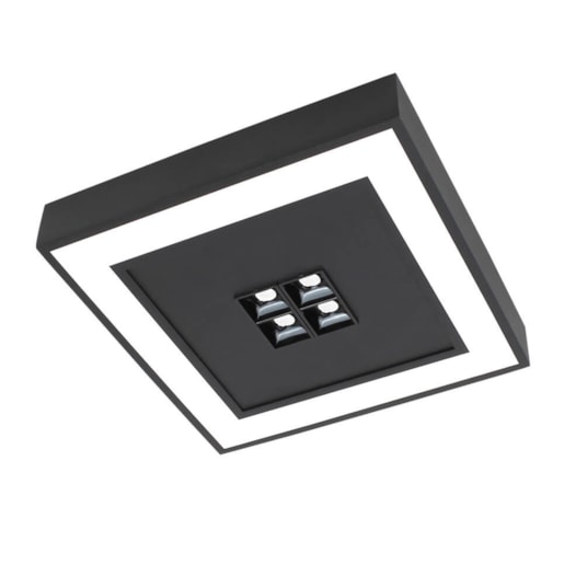 PLAFON FIT EDGE 16,8W COM 4 FOCOS 10º 4W 3000K 127/220V 230X230X40MM | NEWLINE PL0126LED3 PLAFON FIT EDGE 16,8W COM 4 FOCOS 10º 4W 3000K 127/220V 230X230X40MM | NEWLINE PL0126LED3