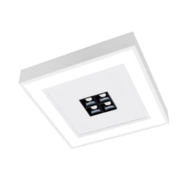 PLAFON FIT EDGE 16,8W COM 4 FOCOS 10º 4W 4000K 127/220V 230X230X40MM | NEWLINE PL0126LED4