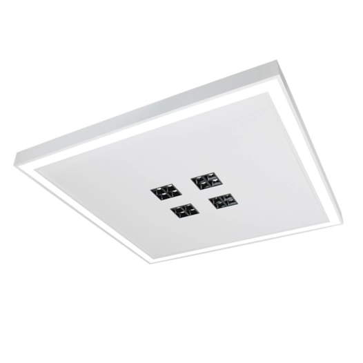 PLAFON FIT EDGE 32W COM 16 FOCOS 10º 16W 4000K 127/220V 616X616X40MM | NEWLINE PL0129LED4