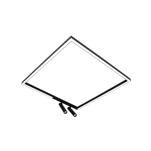 PLAFON FIT15 LED 2 SPOT 40,8W 220V 3000K 535X535X150MM | NEWLINE PL15012LED2 PLAFON FIT15 LED 2 SPOT 40,8W 220V 3000K 535X535X150MM | NEWLINE PL15012LED2