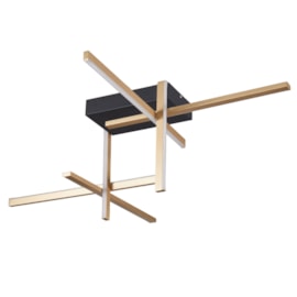 PLAFON LED ASHI 38W 3000K OURO CHAMPAGNE | NORDECOR 2791 PLAFON LED ASHI 38W 3000K OURO CHAMPAGNE | NORDECOR 2791