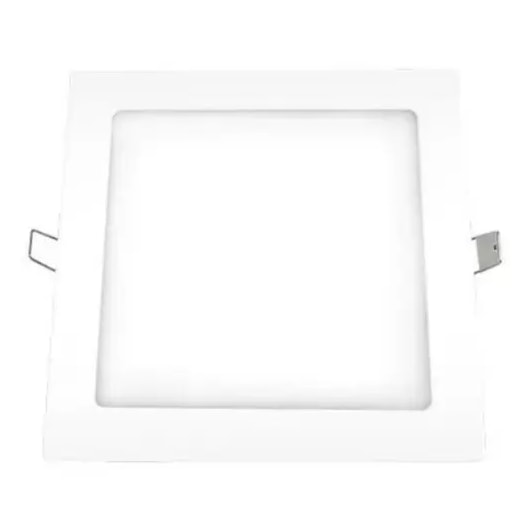 PLAFON LED DE EMBUTIR BIVOLT 12 WATTS 4000K QUADRADO | OUROLUX 03209B PLAFON LED DE EMBUTIR BIVOLT 12 WATTS 4000K QUADRADO | OUROLUX 03209B