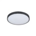 PLAFON LED DENVER POLICARBONATO E AÇO PRETO | HEVVY 1173 LY-8736L PT+PT - 6000K - 48W