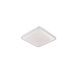 PLAFON LED FIANN POLICARBONATO E AÇO BRANCO | HEVVY 1178 LY-8207BS BC