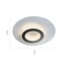 PLAFON LED KOTE C/ 60CM 24W 3000K PT/BR | NORDECOR 2757