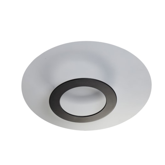 PLAFON LED KOTE C/ 60CM 24W 3000K PT/BR | NORDECOR 2757