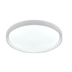 PLAFON LED MONTANA POLICARBONATO E AÇO BRANCO 24W 3000K | HEVVY 1161 LY-8762M