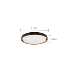 PLAFON LED MONTANA POLICARBONATO E AÇO PRETO | HEVVY 1159 LY-8762M PT+DR PLAFON LED MONTANA POLICARBONATO E AÇO PRETO | HEVVY 1159 LY-8762M PT+DR