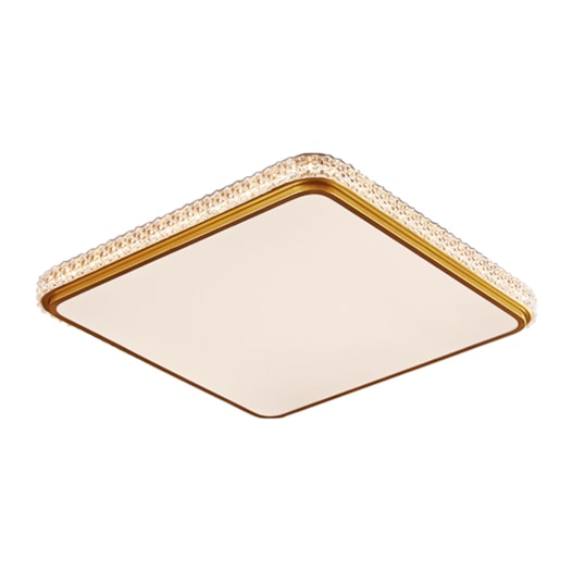 PLAFON MILETO QUADRADO 490X490X50 LED 60W 3000K 3462 LM BIVOLT CHAMPAGNE | USINA IMPORTS UI20051/49CP-M PLAFON MILETO QUADRADO 490X490X50 LED 60W 3000K 3462 LM BIVOLT CHAMPAGNE | USINA IMPORTS UI20051/49CP-M