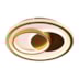 PLAFON MILETO REDONDO DUPLO 430XH60 LED 62W 3000K 2332 LM BIVOLT CHAMPAGNE | USINA IMPORTS UI20052/43CP-M PLAFON MILETO REDONDO DUPLO 430XH60 LED 62W 3000K 2332 LM BIVOLT CHAMPAGNE | USINA IMPORTS UI20052/43CP-M