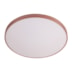 PLAFON ÓRBITA REDONDO ROSE GOLD 370X20 LED 36W 3000K 2340LM BIVOLT | USINA IMPORTS UI20125/36RG