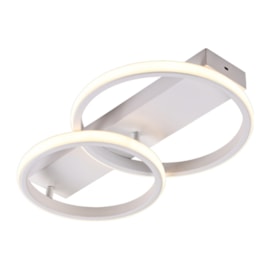 PLAFON PIRA DUPLO 410X270X80 LED 22W 3000K 822 LM BIVOLT BRANCO | USINA IMPORTS UI20020/2BT PLAFON PIRA DUPLO 410X270X80 LED 22W 3000K 822 LM BIVOLT BRANCO | USINA IMPORTS UI20020/2BT