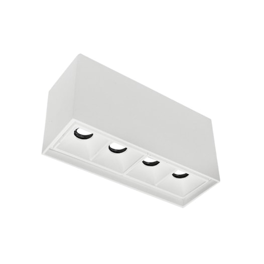 PLAFON PIXEL LED 4 FOCOS 10º 8W 2700K 127/220V 120X40X60MM | NEWLINE PL03029LED27 PLAFON PIXEL LED 4 FOCOS 10º 8W 2700K 127/220V 120X40X60MM | NEWLINE PL03029LED27