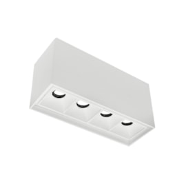 PLAFON PIXEL LED 4 FOCOS 36º 8W 2700K 127/220V 120X40X60MM | NEWLINE PL03031LED27 PLAFON PIXEL LED 4 FOCOS 36º 8W 2700K 127/220V 120X40X60MM | NEWLINE PL03031LED27