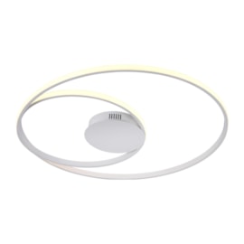 PLAFON ROULETTE N/A Ø54X4CM LED 45W 3000K BIVOLT BRANCO | USINA IMPORTS UI20002/3054BT PLAFON ROULETTE N/A Ø54X4CM LED 45W 3000K BIVOLT BRANCO | USINA IMPORTS UI20002/3054BT
