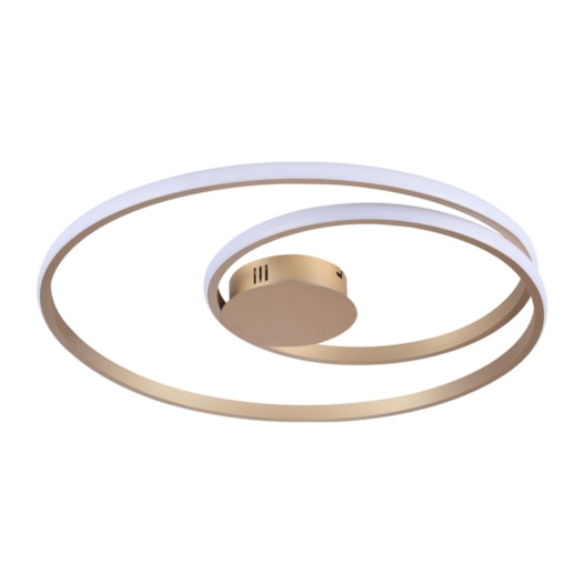 PLAFON ROULETTE N/A Ø54X4CM LED 45W 3000K BIVOLT CHAMPAGNE | USINA IMPORTS UI20002/3054CP-M PLAFON ROULETTE N/A Ø54X4CM LED 45W 3000K BIVOLT CHAMPAGNE | USINA IMPORTS UI20002/3054CP-M