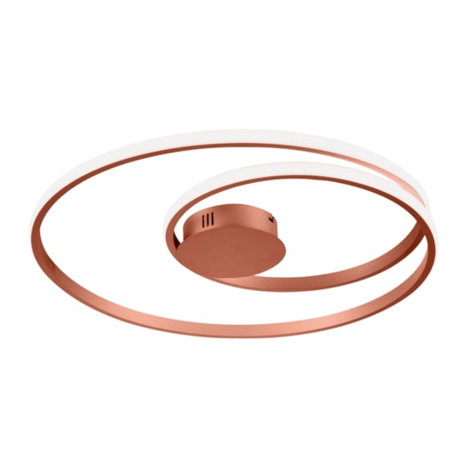 PLAFON ROULETTE N/A Ø54X4CM LED 45W 3000K BIVOLT COBRE | USINA IMPORTS UI20002/3054CB-M PLAFON ROULETTE N/A Ø54X4CM LED 45W 3000K BIVOLT COBRE | USINA IMPORTS UI20002/3054CB-M