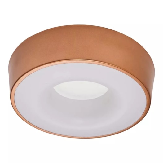 PLAFON SOBREPOR DÂNDI REDONDO DIREITA E INDIRETA 3000K 16,4W Ø34CM ALUMÍNIO E ACRÍLICO BRANCO | USINA 19000/34LEDBTBT PLAFON SOBREPOR DÂNDI REDONDO DIREITA E INDIRETA 3000K 16,4W Ø34CM ALUMÍNIO E ACRÍLICO BRANCO | USINA 19000/34LEDBTBT