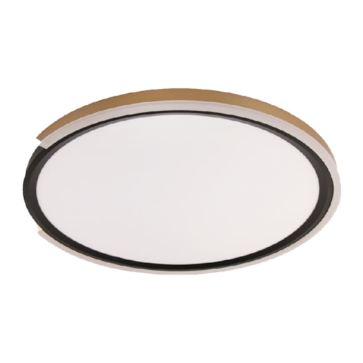 PLAFON SPLICE REDONDO PRETO + DOURADO 600X55 LED 55W 3000K 3575LM BIVOLT | USINA IMPORTS UI20166/55PTDR PLAFON SPLICE REDONDO PRETO + DOURADO 600X55 LED 55W 3000K 3575LM BIVOLT | USINA IMPORTS UI20166/55PTDR