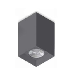 PLAFON TOWER QUADRADO FACE RECUADA MR16/DICROICA CINZA 72X72X100MM | SAVEENERGY SE-385.2530 PLAFON TOWER QUADRADO FACE RECUADA MR16/DICROICA CINZA 72X72X100MM | SAVEENERGY SE-385.2530