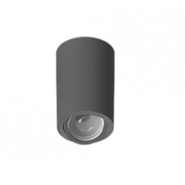PLAFON TOWER REDONDO FACE PLANA MR16/DICROICA CINZA 72X100MM | SAVEENERGY SE-385.2540 PLAFON TOWER REDONDO FACE PLANA MR16/DICROICA CINZA 72X100MM | SAVEENERGY SE-385.2540