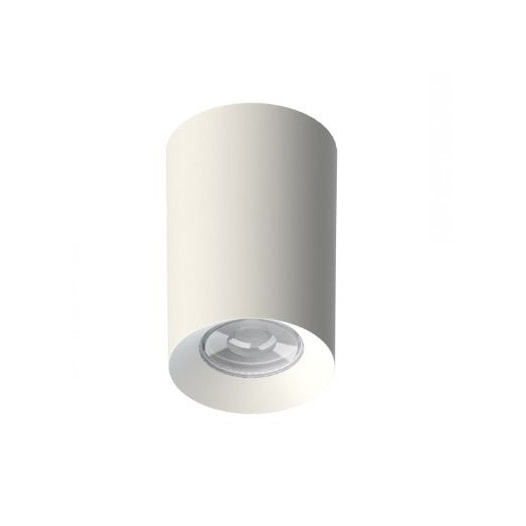 PLAFON TOWER REDONDO FACE RECUADA MR16/DICROICA BRANCO 72X100MM | SAVEENERGY SE-385.2535