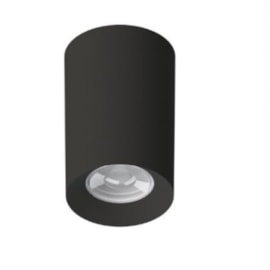 PLAFON TOWER REDONDO FACE RECUADA MR16/DICROICA PRETO 72X100MM | SAVEENERGY SE-385.2537 PLAFON TOWER REDONDO FACE RECUADA MR16/DICROICA PRETO 72X100MM | SAVEENERGY SE-385.2537