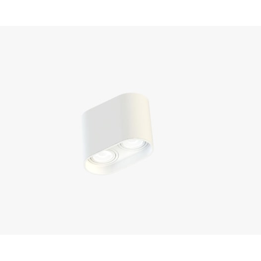 PLAFON TUBE DUPLO AR70 BRANCO | MOON 1061407