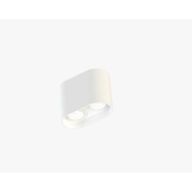 PLAFON TUBE DUPLO MR16 BRANCO | MOON 1061401