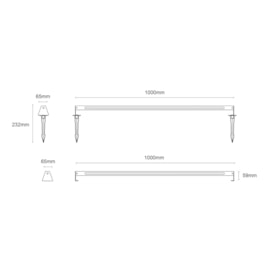 POLE GROUND 14.8W  2700K | ROMALUX 10133 POLE GROUND 14.8W  2700K | ROMALUX 10133