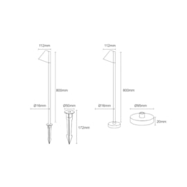 POLE HAT 5.7W  2700K | ROMALUX 10134 POLE HAT 5.7W  2700K | ROMALUX 10134