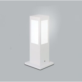 POSTE BALIZADOR ALBERINO 30X11,5X11,5CM ALUMÍNIO E VIDRO | USINA 5510/30 POSTE BALIZADOR ALBERINO 30X11,5X11,5CM ALUMÍNIO E VIDRO | USINA 5510/30