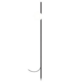 POSTE BALIZADOR CLING COM FINCO EXTERNO 80XØ11CM METAL E VIDRO | TKS 1342 POSTE BALIZADOR CLING COM FINCO EXTERNO 80XØ11CM METAL E VIDRO | TKS 1342