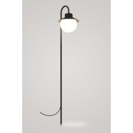 POSTE BALIZADOR HAT COM FINCO EXTERNO HALOPIN 80XØ14,5CM METAL E VIDRO | TKS 1336 POSTE BALIZADOR HAT COM FINCO EXTERNO HALOPIN 80XØ14,5CM METAL E VIDRO | TKS 1336