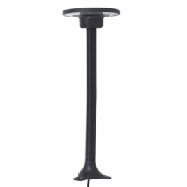 POSTE BALIZADOR LED ECLIPSE EXTERNO 3000K 6W BIVOLT 52,5XØ13CM POLICARBONATO PRETO | GAYA 3152 POSTE BALIZADOR LED ECLIPSE EXTERNO 3000K 6W BIVOLT 52,5XØ13CM POLICARBONATO PRETO | GAYA 3152