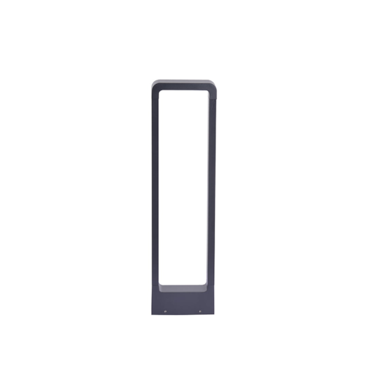 POSTE BALIZADOR LED RONU EXTERNO 3000K 10W BIVOLT 60X16X5,5CM ALUMÍNIO PRETO | NORDECOR 2686