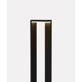 POSTE BALIZADOR LED SIDE EXTERNO 3000K 10W BIVOLT 58X15X5,5CM ALUMÍNIO PRETO | OPUS LED OPS 36946 POSTE BALIZADOR LED SIDE EXTERNO 3000K 10W BIVOLT 58X15X5,5CM ALUMÍNIO PRETO | OPUS LED OPS 36946