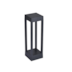 POSTE BALIZADOR LED ZEAN RETANGULAR EXTERNO 3000K 10W BIVOLT 40X12X12CM PRETO | NORDECOR 2683